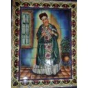 Mexican Talavera Mural Frida y Palomas